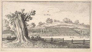 Albury kantoineen etualalla, 1625-77. tekijältä Wenceslaus Hollar