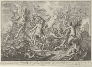 Vestfalenin rauhan allegoria, 1648