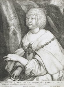 Althea Talbot, Lady Arundel tekijältä Wenceslaus Hollar