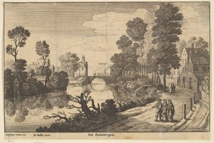 Antwerpen, 1625-1677. tekijältä Wenceslaus Hollar