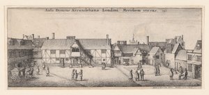 Arundelin talo etelästä, 1646, 1646. tekijältä Wenceslaus Hollar