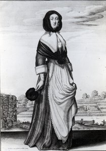 Syksy, 1643 tekijältä Wenceslaus Hollar