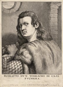 Buffalmacco eli "Todescho di Casa Fuchera". Valtio 3 tekijältä Wenceslaus Hollar