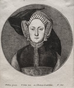 Katariina Aragonialainen tekijältä Wenceslaus Hollar