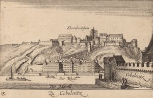 Coblentz, 1635. tekijältä Wenceslaus Hollar