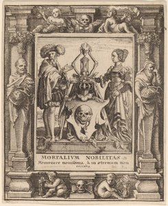 Kuoleman vaakuna, 1651. tekijältä Wenceslaus Hollar