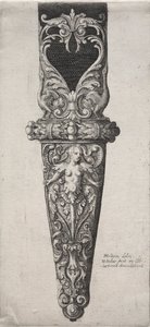 Design Dagger Sheathille. tekijältä Wenceslaus Hollar