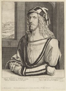 Dürer nuorena miehenä tekijältä Wenceslaus Hollar