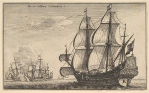 Hollannin sotalaivoja Hollannin sotalaivoja tekijältä Wenceslaus Hollar