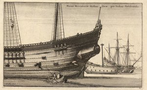 Hollantilainen länsi-intialainen. Valtio 2 tekijältä Wenceslaus Hollar