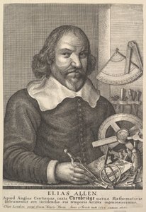 Elias Allen, 1666. tekijältä Wenceslaus Hollar