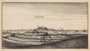 Englanninkieliset näkymät: Tootehill Fields tekijältä Wenceslaus Hollar