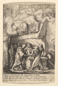 Hautaus, 1625-77. tekijältä Wenceslaus Hollar