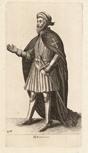Eq. Hospitaliarius. Valtio 2 tekijältä Wenceslaus Hollar