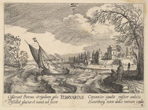 helmikuuta 1628-29. tekijältä Wenceslaus Hollar
