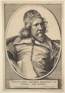 Inigo Jones, 1655. tekijältä Wenceslaus Hollar