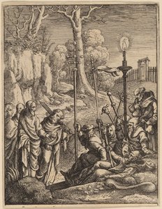 Jeesus kohtaa vastustajansa tekijältä Wenceslaus Hollar