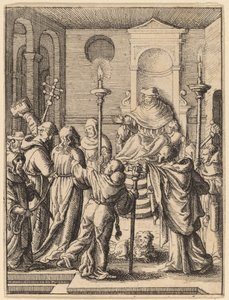 Jeesus ennen Hannasta tekijältä Wenceslaus Hollar