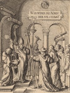 Jeesus ennen Kaifasta. tekijältä Wenceslaus Hollar