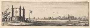 Kampen, 1642-44. tekijältä Wenceslaus Hollar