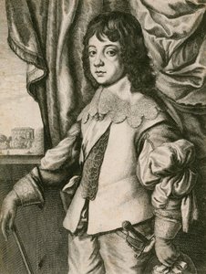 Kuningas Kaarle II poikana tekijältä Wenceslaus Hollar