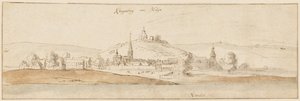 Klingenberg am Main tekijältä Wenceslaus Hollar