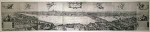 Lontoo, 1647 (kuparilevy) tekijältä Wenceslaus Hollar