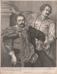 Lucas e Cornélio de Waelfinnish tekijältä Wenceslaus Hollar