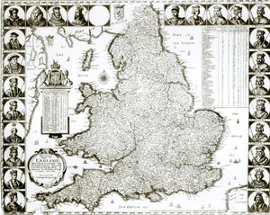 Englannin ja Walesin kartta, 1644