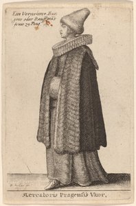 Prahan kauppiaan vaimo tekijältä Wenceslaus Hollar