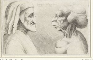 Caps caricaturescos deformats d