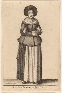 Frankenin nainen tekijältä Wenceslaus Hollar