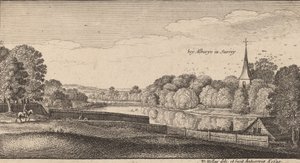 Alburyn lähellä, 1645. tekijältä Wenceslaus Hollar