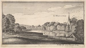 Alburyn lähellä, 1645. tekijältä Wenceslaus Hollar