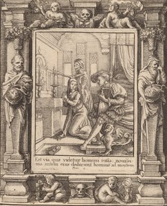 Nunna, 1651. tekijältä Wenceslaus Hollar