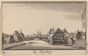 Nürnberg tekijältä Wenceslaus Hollar