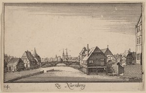 Nürnberg tekijältä Wenceslaus Hollar