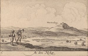 Neckarissa, 1635. tekijältä Wenceslaus Hollar