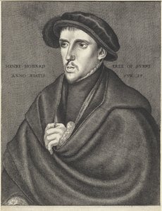 Henry Howardin, Surreyn jaarlin, muotokuva tekijältä Wenceslaus Hollar
