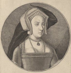 Prinsessa Mary, Englannin Henrik VIII:n tytär, 1647, 1647. tekijältä Wenceslaus Hollar