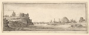 Regensburg, 1652-77. tekijältä Wenceslaus Hollar