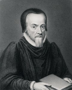 Richard Hooker (n.1554-1600), kaiverrettu Edward Findenin toimesta. tekijältä Wenceslaus Hollar