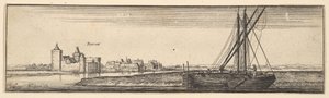 Ruhrort, 1642-44. tekijältä Wenceslaus Hollar