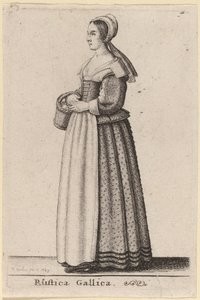 Ranskan maaseutu tekijältä Wenceslaus Hollar