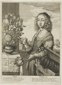 kevät tekijältä Wenceslaus Hollar