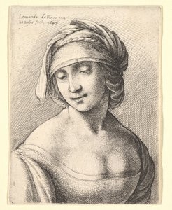 Pyhä Anna, 1645. tekijältä Wenceslaus Hollar