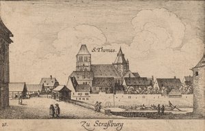 Strasbourg, 1635. tekijältä Wenceslaus Hollar