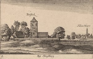 Strasbourg, 1635. tekijältä Wenceslaus Hollar