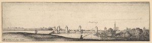Strasbourg, 1642-44. tekijältä Wenceslaus Hollar