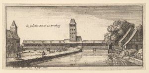 Strasbourg, 1665. tekijältä Wenceslaus Hollar